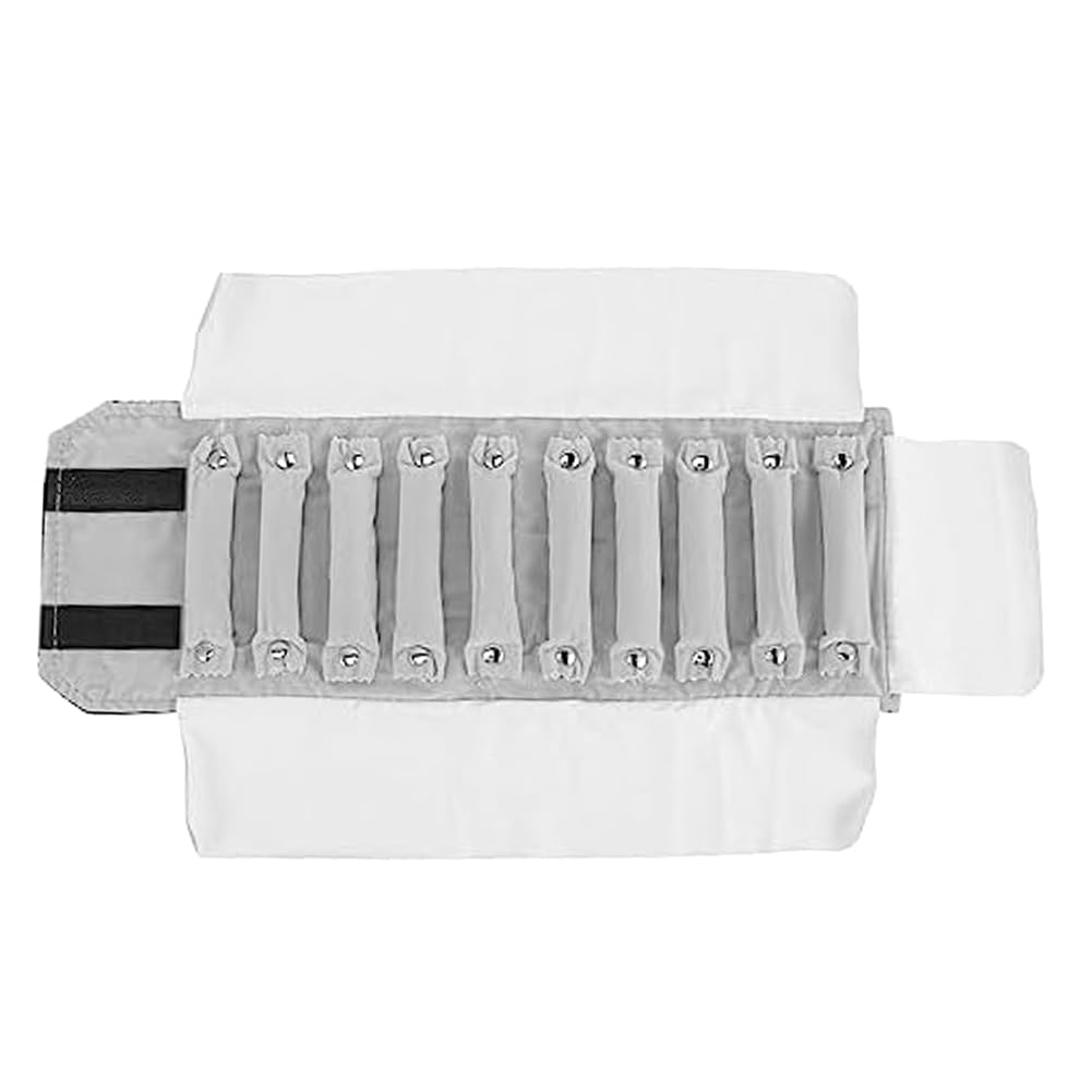 Borsa Portaoggetti Per Gioielli - Organizzatore Anelli, Collane E Bracciali, Pieghevole - Foto 8