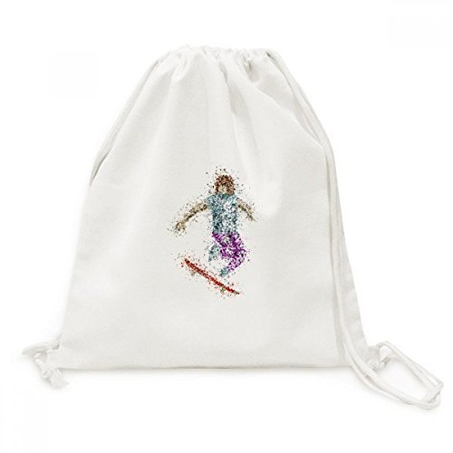 Sac cordon en toile ski pour voyage et sport quotidien