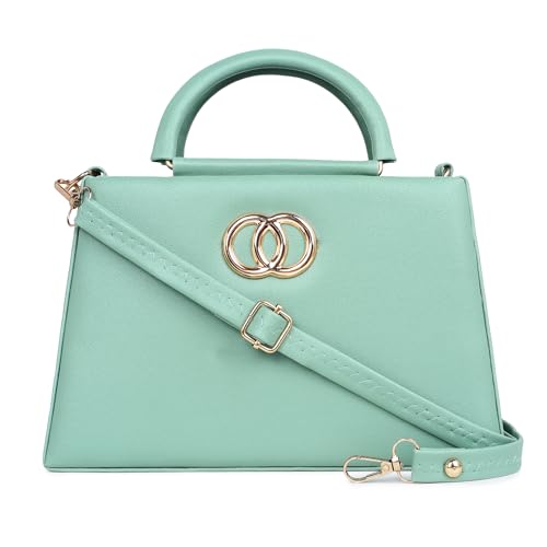 Image of LIKE STYLE Classy PU Sling Bag for Women | Structured Design, Zipper Closure & Stylish Metal Handle