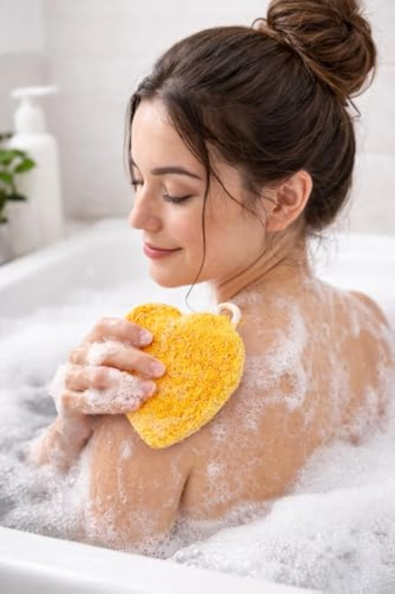 Natural Loofah Scrub Combo Pack of 3, Eco-Friendly Exfoliating Sponge