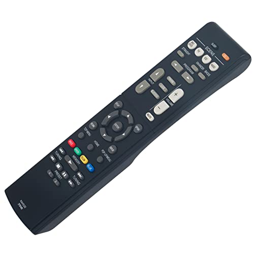 VINABTY RAV532-ZP35480 Replacement Remote Compatible with YAMAHA AV Receiver RXV383 RX-V383, Black - Image 2