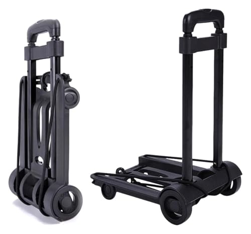 MEMEM Carrello portapacchi pieghevole con scomparto refrigerante Carrello a mano portatile for la spesa e il trasporto di oggetti pesanti