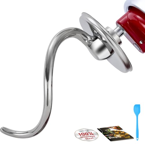 316 Stainless Steel Spiral Dough Hook Attachment for