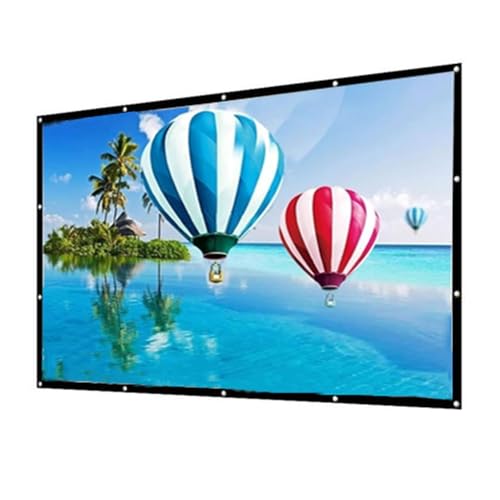 Pantalla de proyección portátil plegable 200" 16:9 miniatura 1