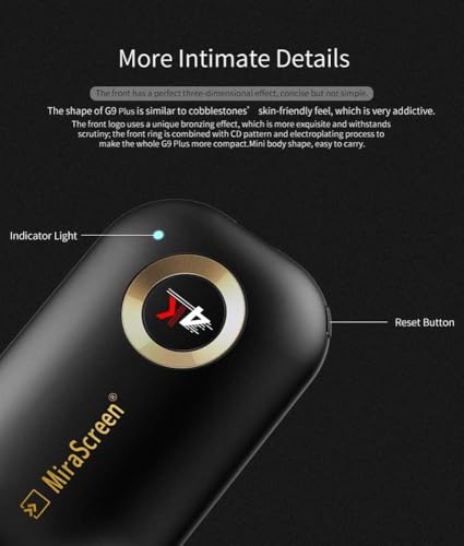 Image of 4K HDMI Wireless Display Dongle G9 Plus, WiFi 5G HDMI Adapter Support Airplay DLNA Miracast Compatible with iOS Android /Windows /Mac /PC /MacOS to TV /Projector /Monitor, Miracast, Airplay