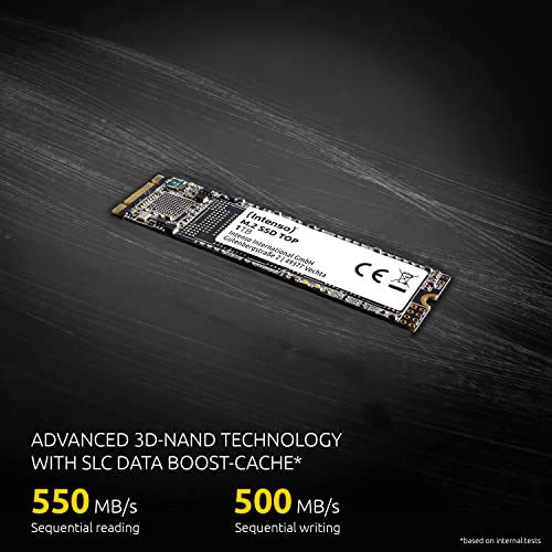 Intenso 3832450 Top Performance interno SSD, M.2 SATA III " 512 GB Unidad de estado sólido