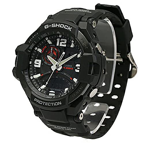 CASIO �J�V�I G-SHOCK �W�[�V���b�N G�V���b�N �r���v ���v �����Y �A�i���O �f�W�^�� MASTER OF G GRAVITYMASTER �u���b�N GA-1000-1A [���s�A���i]