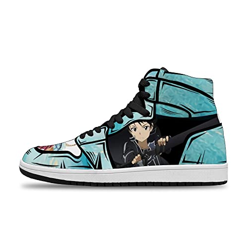 Chaussures de basket Anime Boy imprimées et respirantes pour homme et femme en taille 38 2/3