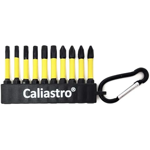 10-Piece Impact Screwdriver Bit Set - Caliastro Cover