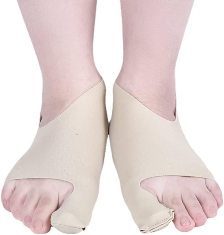 DEAVER Bunion Straightener,Protector Relief Sleeve w/Gel Bunion Stretchy Pads Cushioned Splint, Hallux Valgus Overlapping Corrector Guard Hammer Toe Pain