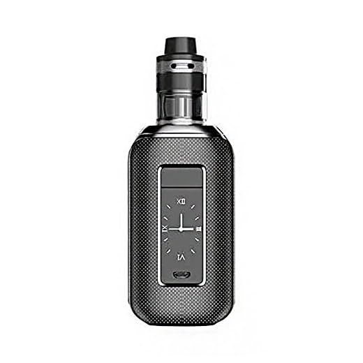 E Sigaretta Aspire Skystar 210 W Vape Kit con Revvo Tank 2ml 210W Skystar Touch Screen Box Mod Firmware aggiornabile, No nicotina, No E liquido, (Carbon Black)