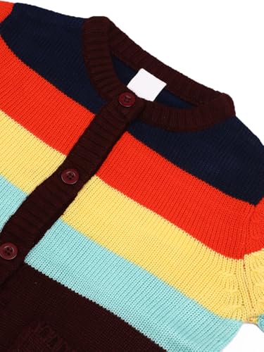 Image of CHKOKKO Boys Woolen Round Neck Sweaters Winter Sweatshirts