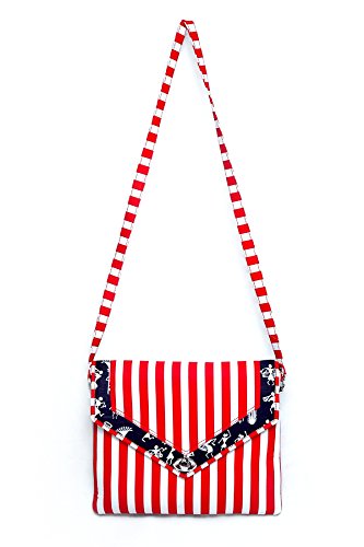 Allmine Sling Bag (AMF39.R_Red White)
