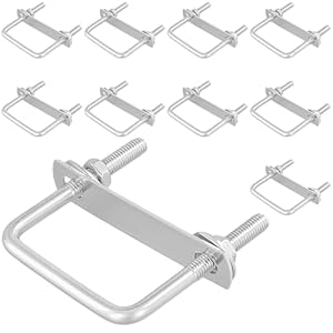 Chuenkuk M8 Edelstahl U-Bolzen 10 Stück