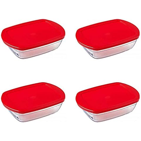 Pyrex O'Cuisine Borosilicate Glass Dish Set Cover