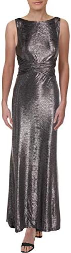 Lauren Ralph Lauren Womens Dilamana Gathered Sleeveless Evening D...