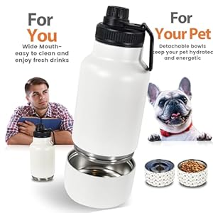 AGH-Sublimation-Dog-Water-Bottle-Blank-with-Bowl-32oz-Pet-Travel-Water-Bottles-Portable-Water-Bowl-Dispenser-for-Dog-Stainless-Steel-Insulated-Tumbler-4PCS - Cucciolini Doodles   AGH-Sublimation-Dog-Water-Bottle-Blank-with-Bowl-32oz-Pet-Travel-Water-Bottles-Portable-Water-Bowl-Dispenser-for-Dog-Stainless-Steel-Insulated-Tumbler-4PCS