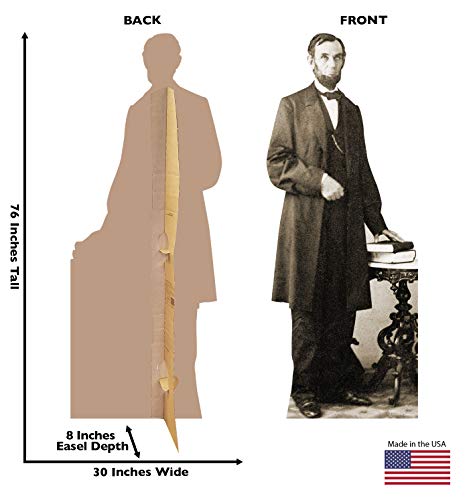 Image of Cardboard People Abraham Lincoln Life Size Cardboard Cutout Standup