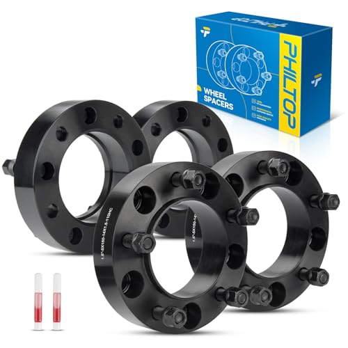 Image of PHILTOP 5x150mm Hub-Centric Wheel Spacers 1.5 inch for Toyota Sequoia