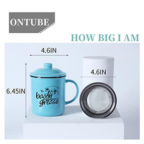 Recipiente de grasa cerámico ONTUBE con 50% de descuento