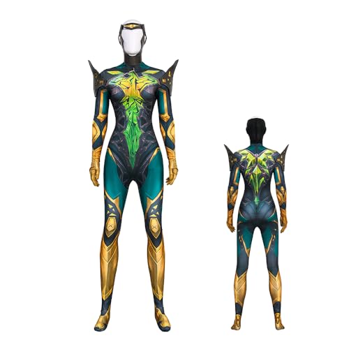 MZXDY Jean Grey Cosplay Costume, Rivals Phoenix Jean Grey Summers Jumpsuit Superhero Zentai Bodysuit Outfits for Halloween