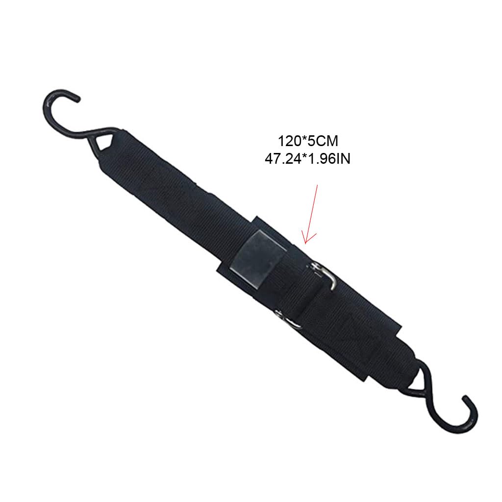 120cm Bunding Cinturón Hebilla Ajustable Barco Remolque Cinturón de Atado Marino Cinturón