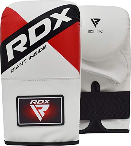 RDX Punching Bag for Boxing Training, Filled Heavy Bag Set with Punching Gloves, Chain, Wall Bracket, Great for Grappling, MMA, Kickboxing, Muay Thai, Karate, BJJ & Taekwondo, 14 pcs 5FT/4FT