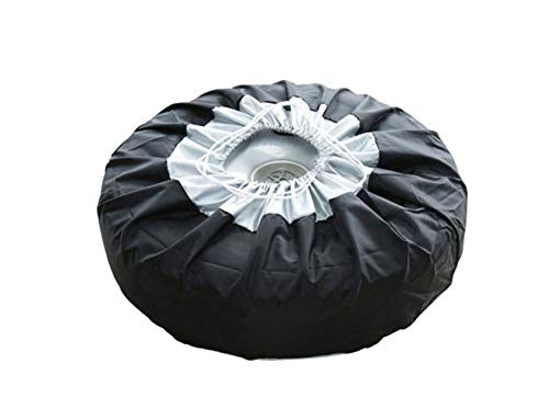 Image of Tire Storage Bags Set of 4, Heavy Duty Tire Tote with Handles, Waterproof Tire Covers for Seasonal Storage, Keep Garage Clean for Car SUV Truck Tires, Fit for 23 inch-29 inch Tires in Diameter