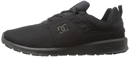 DC Men's Heathrow Skateboarding Shoe, Black, 3.5 UK - Image 7