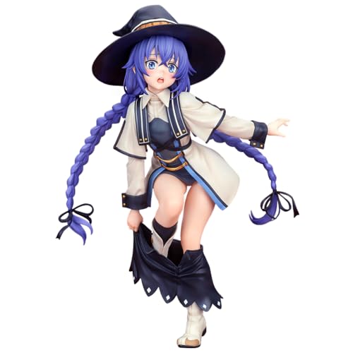 Mushoku Tensei: Reencarnación sin trabajo Roxy Migurdia, figura de 21 cm, colección de PVC, figura de acción de anime, estatua de decoración de escritorio, regalo para fanáticos