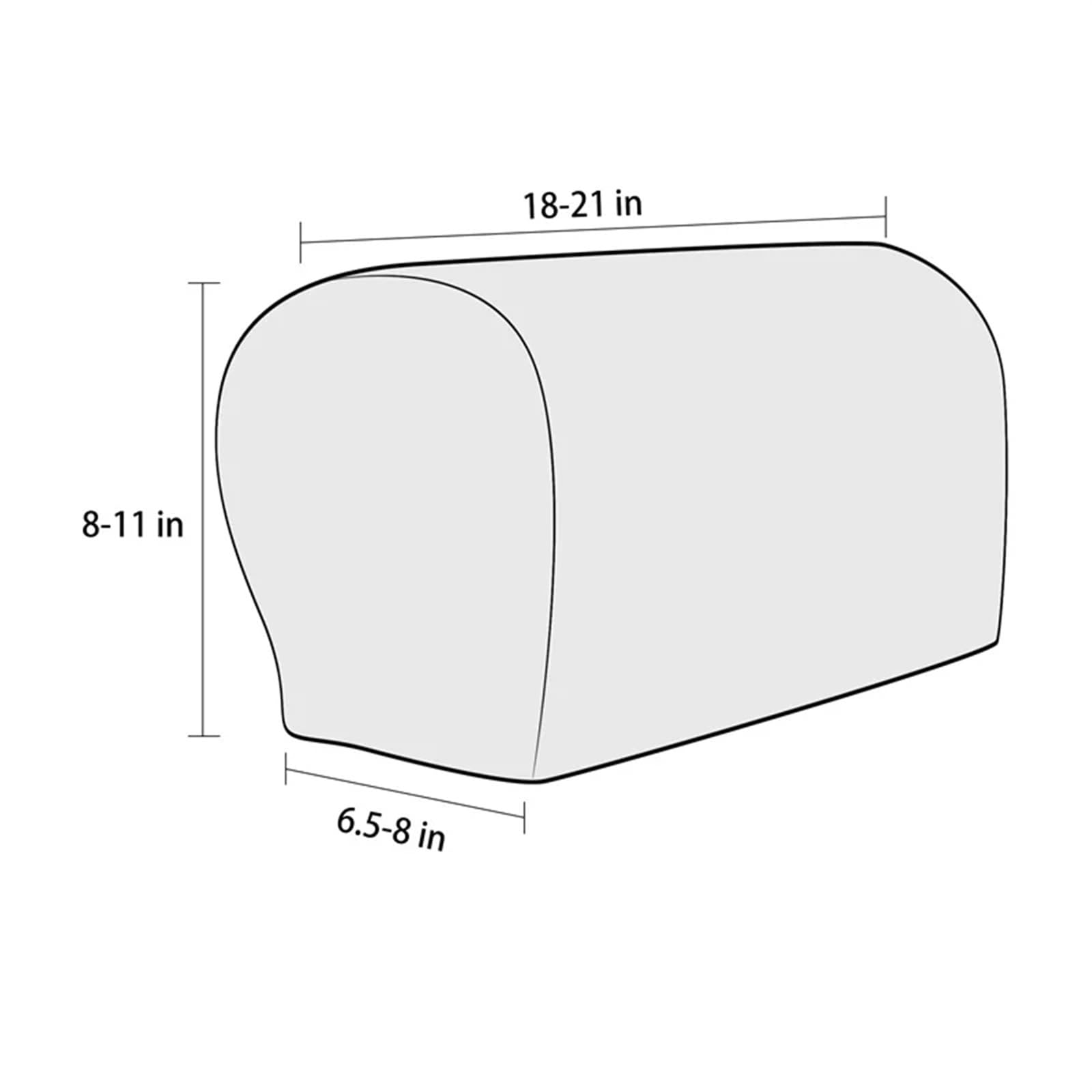 Sofa ArmlehnenbezüGe 2 Teile/Satz Elastische Sofa Armlehne Abdeckung Polar Fleece rutschfeste Couch Stuhl Arm Schutz Stretch Abnehmbare Sofa Arm Schonbezug FüR Couch, Stuhl, Armschutz(Cyan)