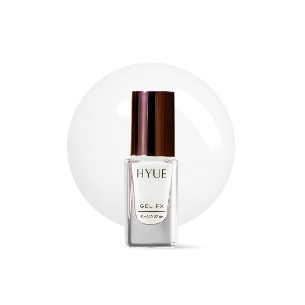 HYUE Top Coat Nail Paint | 8ml | Ultra-Glossy Shine | Long-Lasting Wear | Chip-Resistant Formula | Quick-Drying | High-Impact Glossy Finish