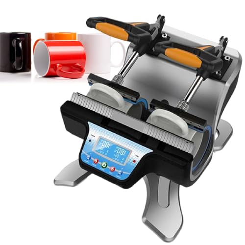 Prensa para tazas 11 OZ máquina de sublimación 220V miniatura 1