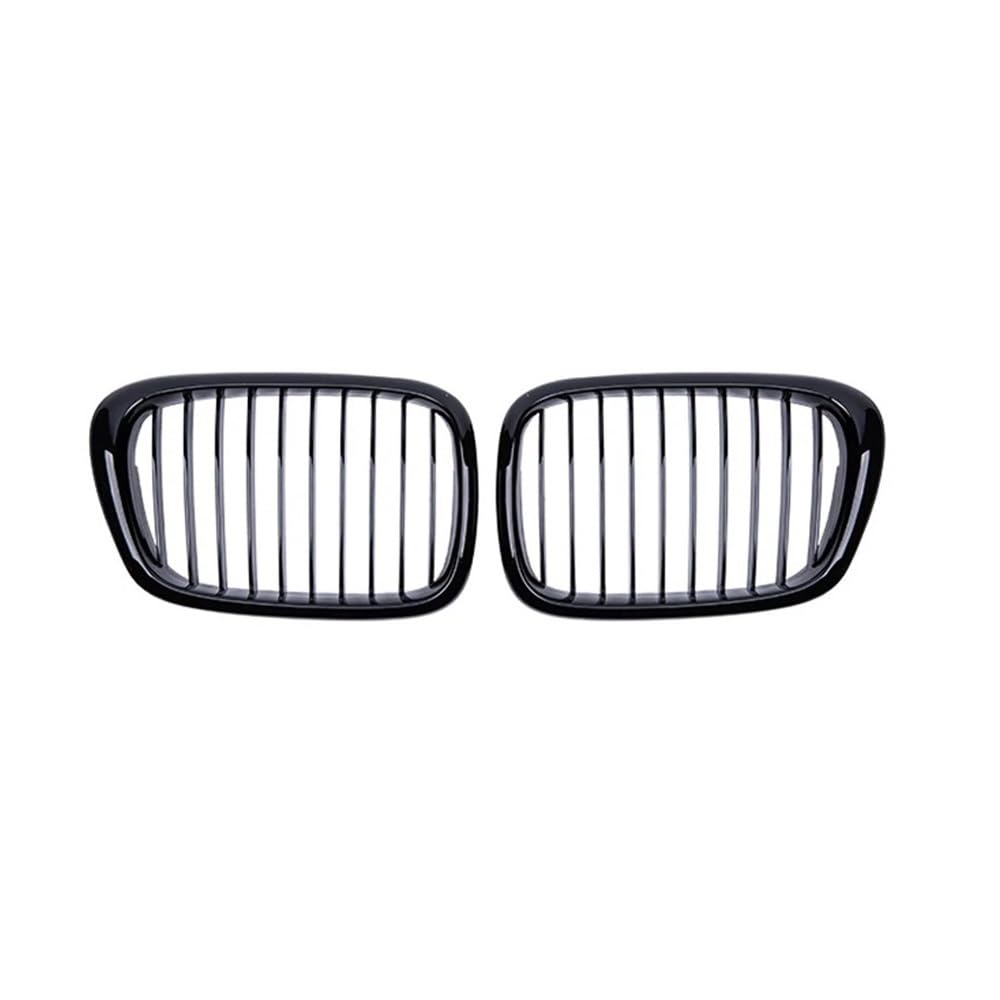 Grille pare-chocs avant calandre noire brillante Série 5 E39 - 8