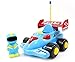 PowerTRC RC Remote Control Formula One Racing Car with Racing Driver Action Figure for Boys & Girls (Blue)