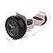HYPER GOGO Off Road, Electric All Terrain Hoverboard with Built-in Speaker and LED Lights, UL2272 Certified, 8.5 Inch, Rose Gold