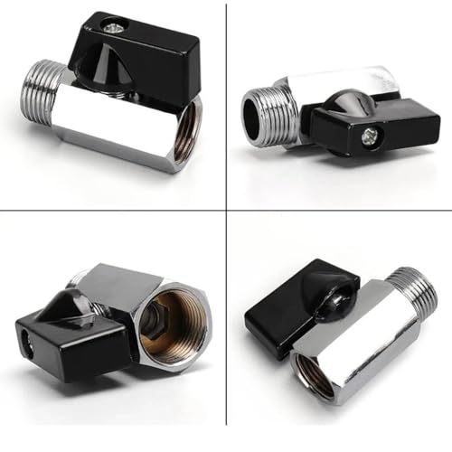Mini robinet à tournant sphérique pour étanchéité tuyau air eau 3/8