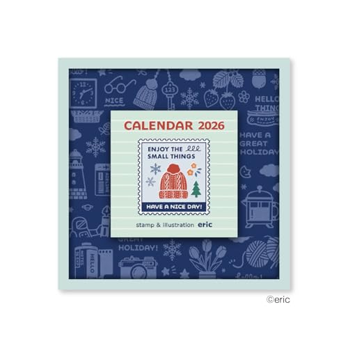 Amazon | 新日本カレンダー 2026年 カレンダー 日めくり eric color