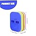 Yeory Swimming Back Float Swimming Floats for Children Under 25kg Swimming Back Float with Adjustable Layers Secure Clip Buckle Swim Board for Pool Lesson S Blue