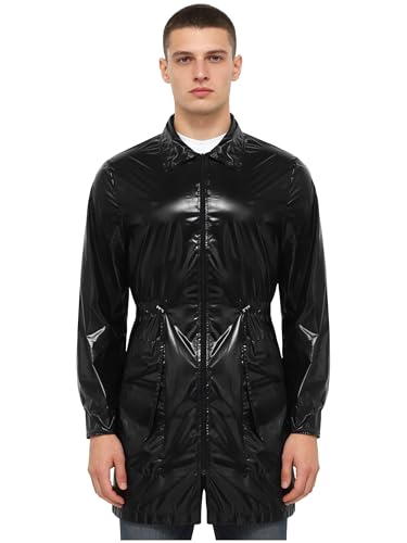 Fermeture éclair devant camisole veste imperméable pluie hommes