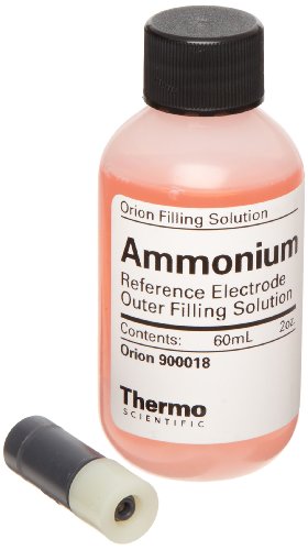 Thermo Scientific Orion 931801 Half-Cell Ammonium Ion Selective Electrode (ISE) Sensor Module, 17,000 to 0,01 ppm Measurement Range