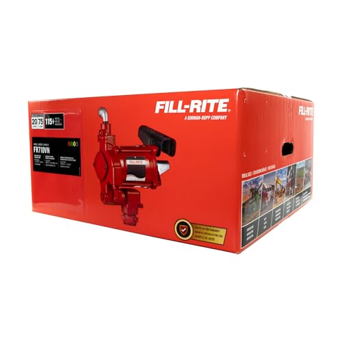 Image of Fill-Rite FR710VN 115V 20 GPM Fuel Transfer Pump (Pump Only Model) | For Gasoline, Diesel, Kerosene, Ethanol Blends, Methanol Blends & Biodiesel up to B20