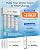 1000GPD R0100G UnderSink Reverse Osmosis System, German Design, NSF/ANSI 58 61 372 Tankless 9-Stage 3:1 Pure to Drain, 10 Years Robust Alkaline RO Water Filtration, Fully Sealed