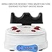 HMWOKPOT Chi Swing Machine with Remote Control for Passive Aerobic Leg Exercises - Foot Massager Exercise While Sitting Or Laying Down with Leg Shaker
