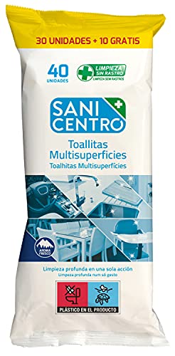 Sanicentro Toallitas Higienizantes Multisuperficies 1 ml