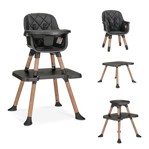 Dream On Me Luna 4-in-1 Convertible Baby High Chair in