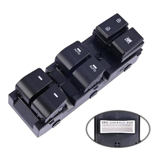 Interrupteur lève-vitre Hyundai Ioniq commande vitre cassée réparation 93570-G2020
