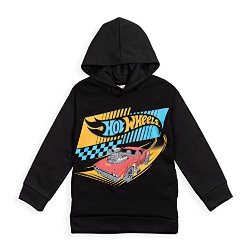 Sweat Hot Wheels garçon noir taille 18-20 ans en coton confort