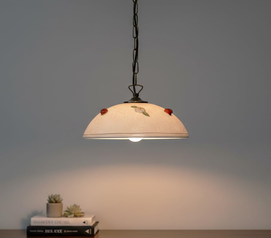 Lámpara colgante de cerámica Terry que elimina la iluminación fría del salón