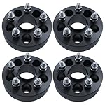AQPYITYZ-4pcs-15-Hubcentric-Wheel-Spacers-5x100-Fits-xD-Black-Enhances-your-driving-experience